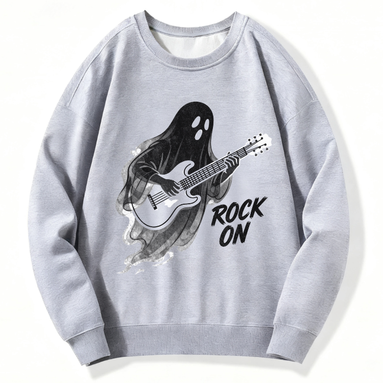 Ghost Guitar Rock Sweatshirt - Image 3