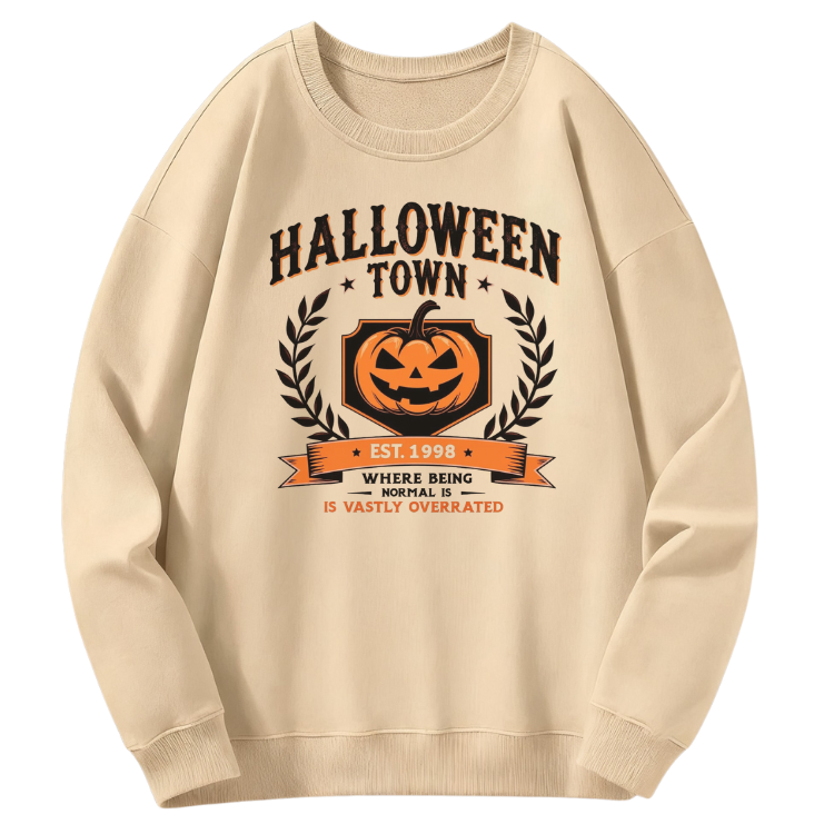 Halloween Town Pumpkin Sweatshirt - Image 4