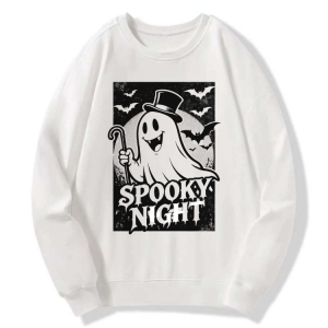 Spooky Ghost Night Sweatshirt-1