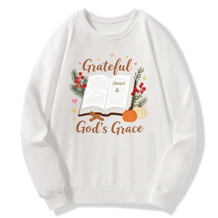 God’s Grace Grateful Sweatshirt - Image 6